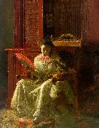 Thomas Eakins Kathrine France oil painting reproduction